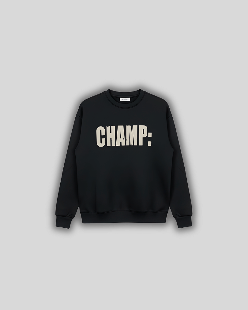 Sweatshirt - black