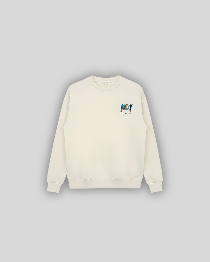 Sweat-Shirt - On ae "White"